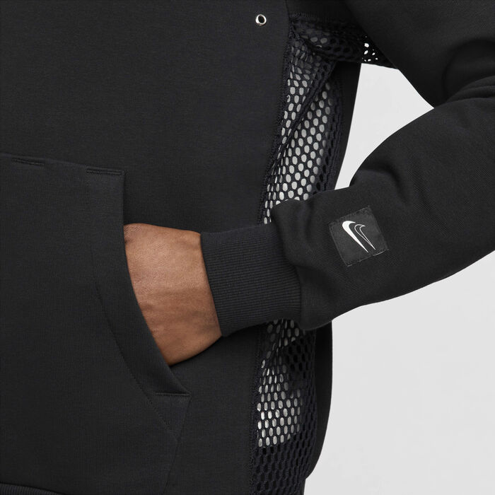 Nike Men's Kevin Durant Dri-FIT Standard Issue Basketball Hoodie Black image number 4