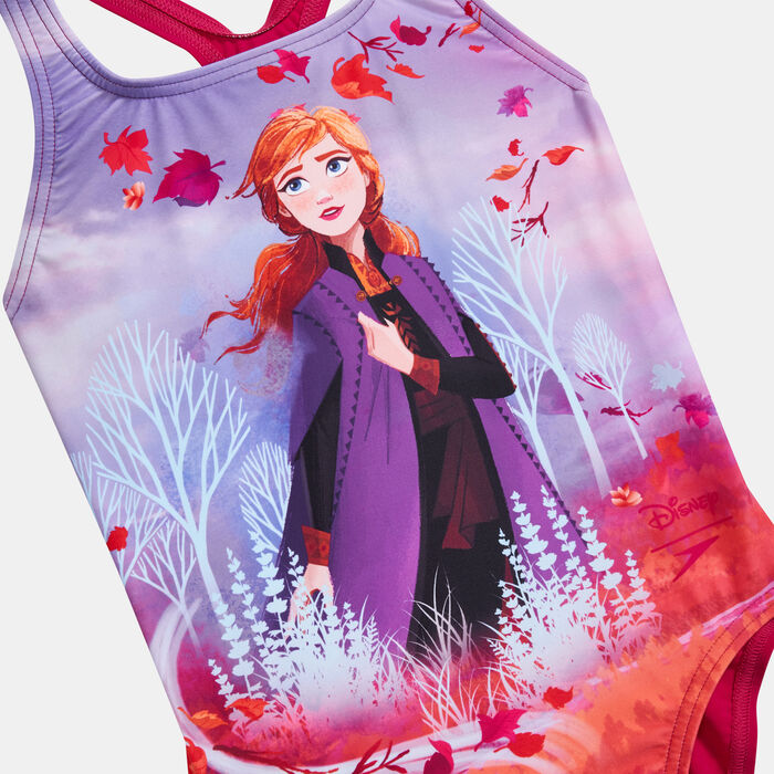 Kids' X Disney Frozen 2 Anna Medalist Swimsuit (Older Kids) Kids' X Disney Frozen 2 Anna Medalist Swimsuit (Older Kids) image number 2