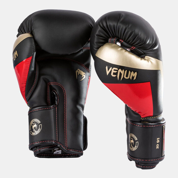 Venum Elite Boxing Gloves Black Venum Elite Boxing Gloves Black image number 1