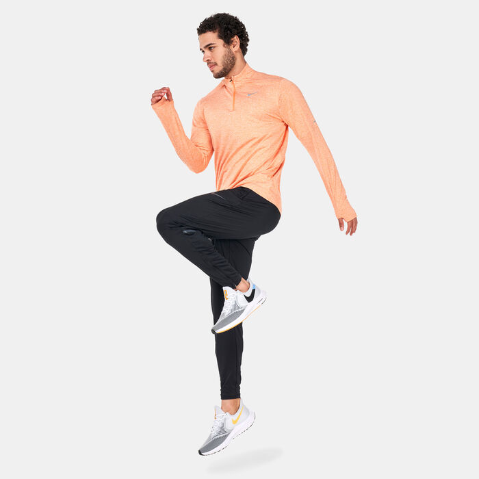 Nike Men's Dri-FIT Element Top Orange Nike Men's Dri-FIT Element Top Orange image number 2