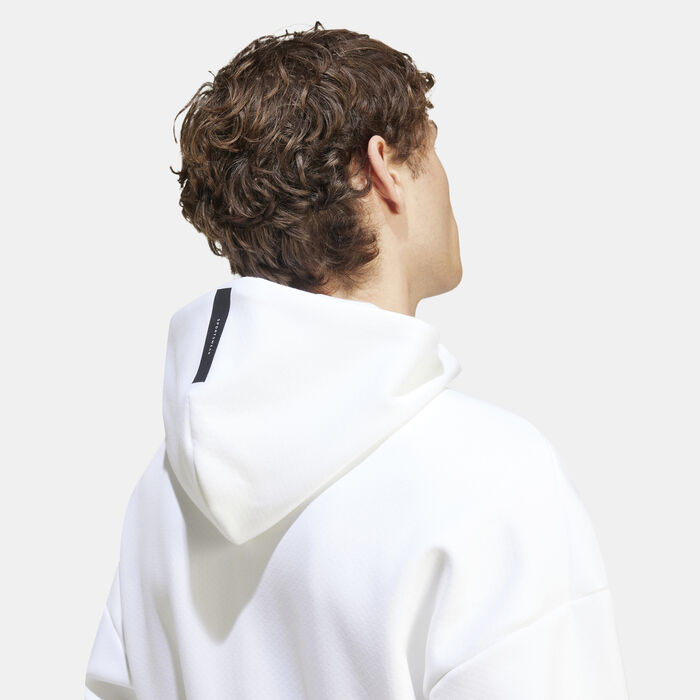 adidas Men's Z.N.E. Track Jacket White adidas Men's Z.N.E. Track Jacket White image number 3