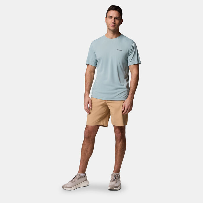 Columbia Men's Zero Rules Light Technical Hiking T-Shirt Blue image number 2