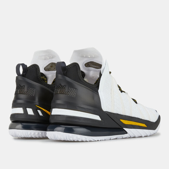 Nike Men's LeBron 18 Basketball Shoe White Nike Men's LeBron 18 Basketball Shoe White image number 3