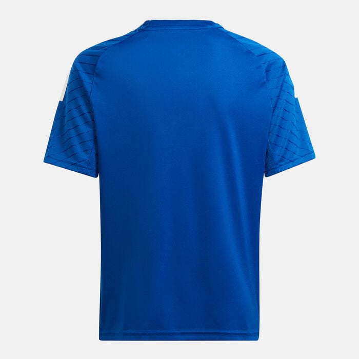 adidas Kids' Campeon 23 Jersey Blue adidas Kids' Campeon 23 Jersey Blue image number 1