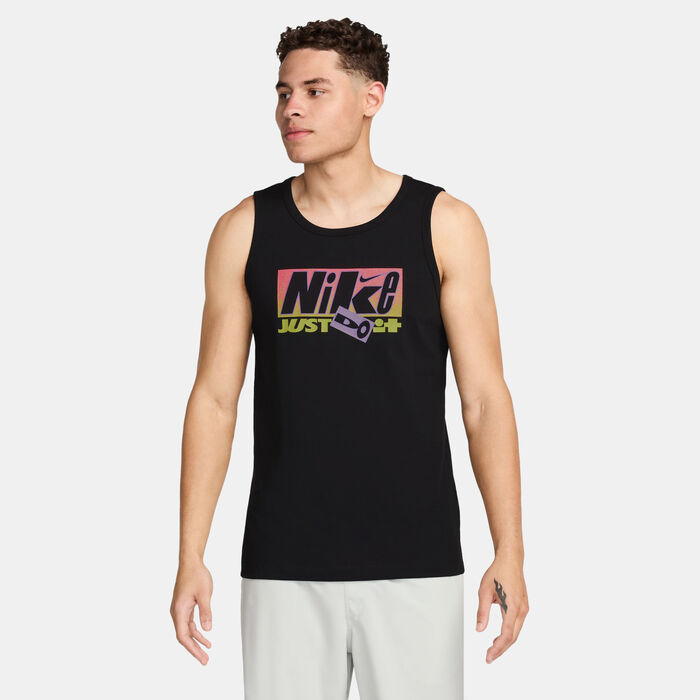 Nike Men's Dri-FIT Training Tank Top Black Nike Men's Dri-FIT Training Tank Top Black image number 0