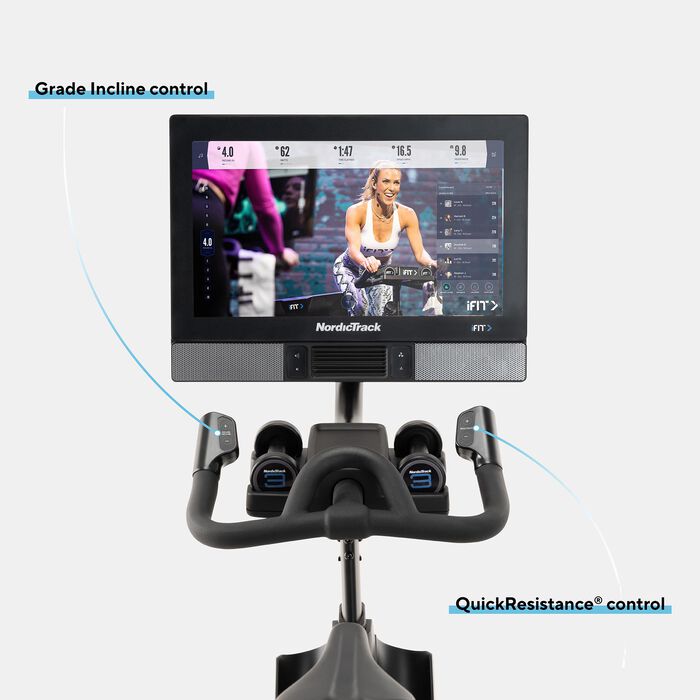 NordicTrack Commercial S22i Spin Bike Multi-Color NordicTrack Commercial S22i Spin Bike Multi-Color image number 2