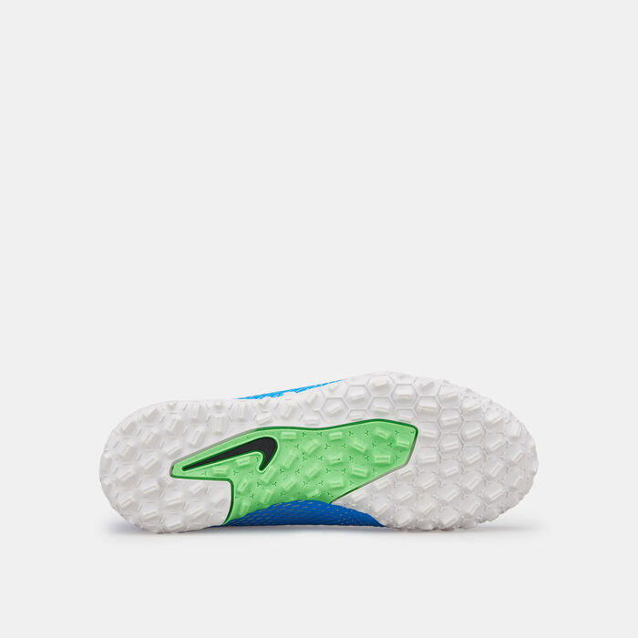 Nike Kids' Jr. Phantom GT Academy Turf Ground Football Shoe Blue Nike Kids' Jr. Phantom GT Academy Turf Ground Football Shoe Blue image number 3