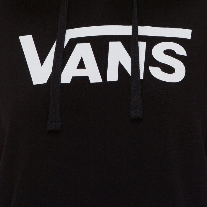 Vans Women's Drop V Logo Hoodie Black image number 2