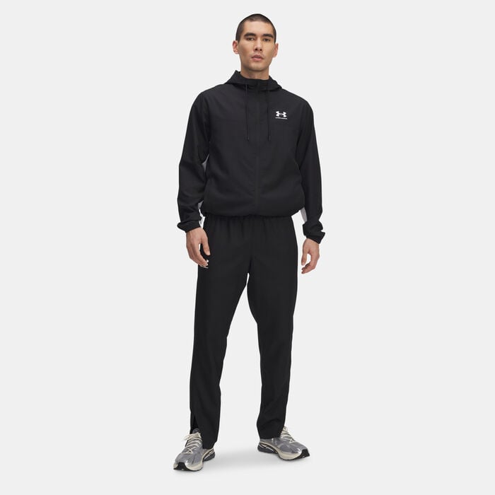 Under Armour Men's Rival Woven Windbreaker Pants Black Under Armour Men's Rival Woven Windbreaker Pants Black image number 2