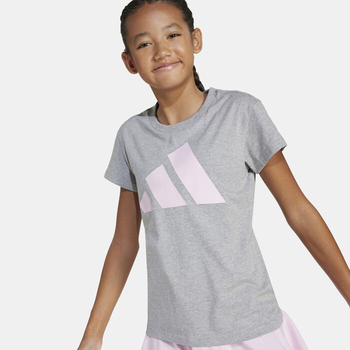 adidas Kids' Essentials T-Shirt Grey adidas Kids' Essentials T-Shirt Grey image number 3