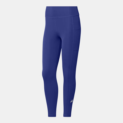 adidas Women's Optime 7/8 Training Leggings Blue