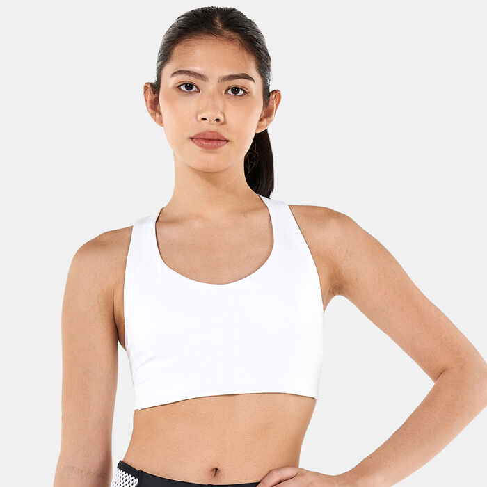 New Balance Women's Fuel Sports Bra White New Balance Women's Fuel Sports Bra White image number 0