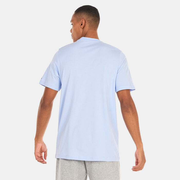 adidas Men’s Linear Beach-Bit Graphic T-Shirt Blue adidas Men’s Linear Beach-Bit Graphic T-Shirt Blue image number 1