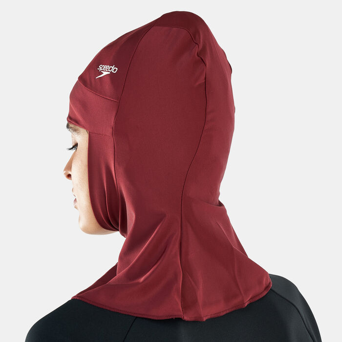 Speedo Women's Modest Deluxe Head Cover White image number 1