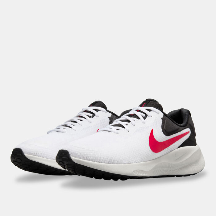 Nike Men's Revolution 7 Road Running Shoes White Nike Men's Revolution 7 Road Running Shoes White image number 1