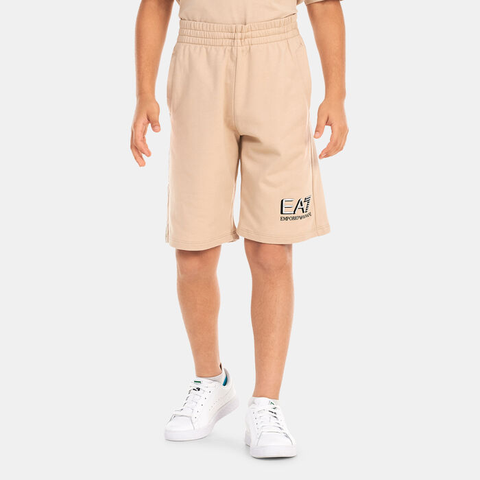 EA7 Emporio Armani Kids' 7 Lines Shorts Beige image number 0