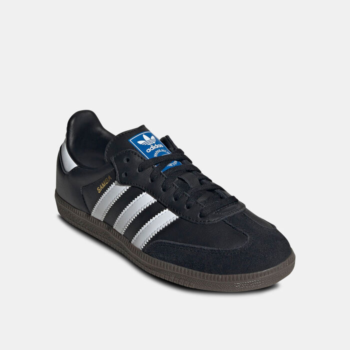adidas Originals Kids' Samba OG Shoes Black adidas Originals Kids' Samba OG Shoes Black image number 1