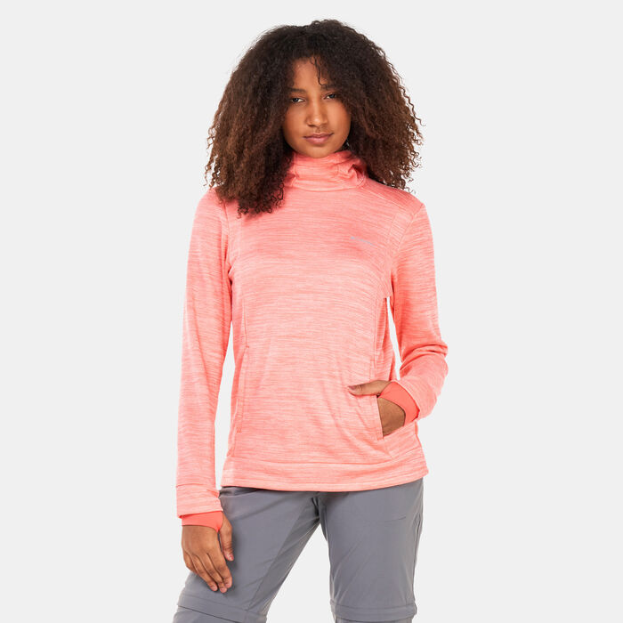Columbia Women's Claudia Ridge™ Fleece Hoodie Red Columbia Women's Claudia Ridge™ Fleece Hoodie Red image number 0