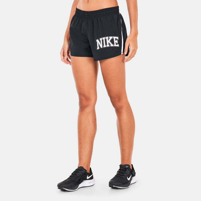 Nike Women's Dri-FIT Swoosh 10K Running Shorts Black image number 0
