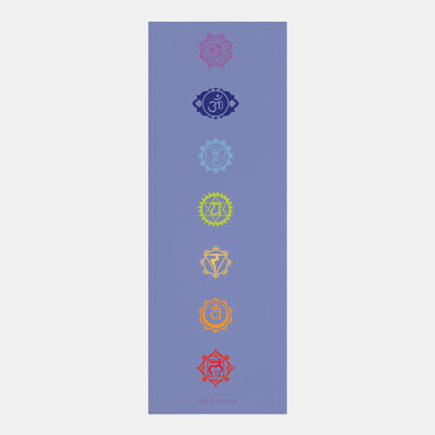 Gaiam Chakra Yoga Mat (4mm) Multi-Color Gaiam Chakra Yoga Mat (4mm) Multi-Color