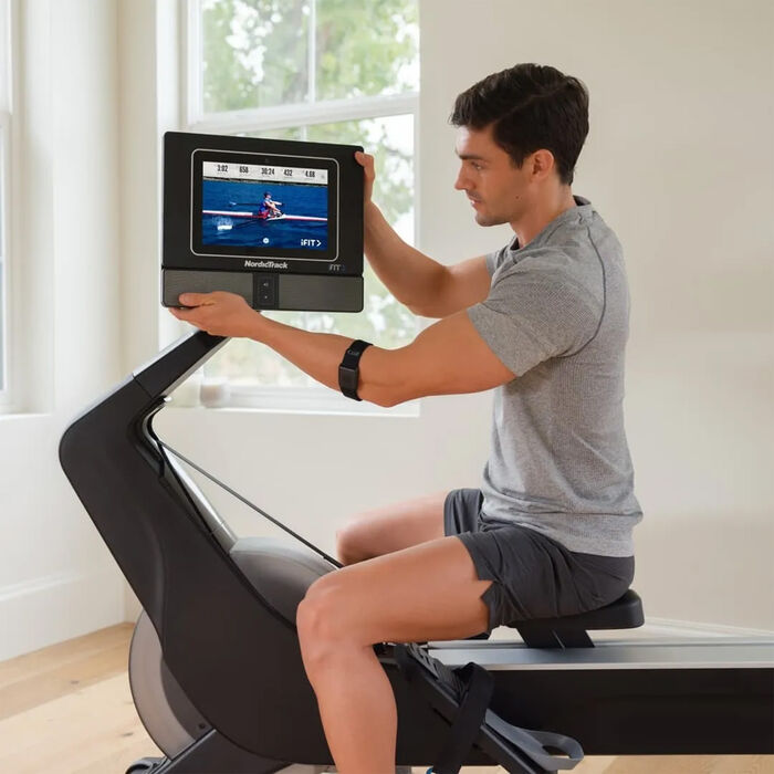 NordicTrack RW700 Rowing Machine Black NordicTrack RW700 Rowing Machine Black image number 1