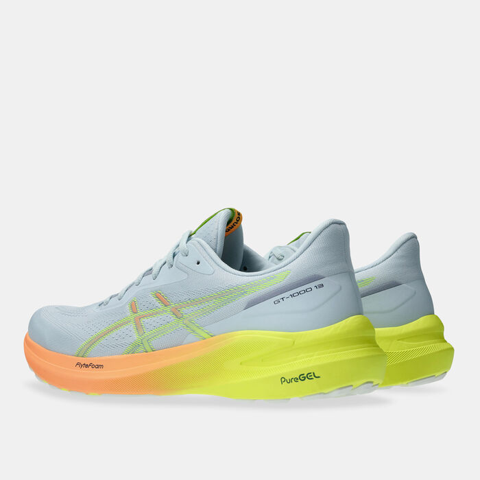 ASICS Men's GT-1000 13 Paris Running Shoes yellow ASICS Men's GT-1000 13 Paris Running Shoes yellow image number 2