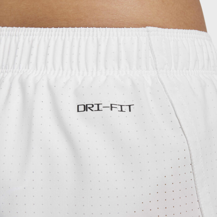 Nike Men's Fast Dri-FIT Running Shorts White Nike Men's Fast Dri-FIT Running Shorts White image number 6