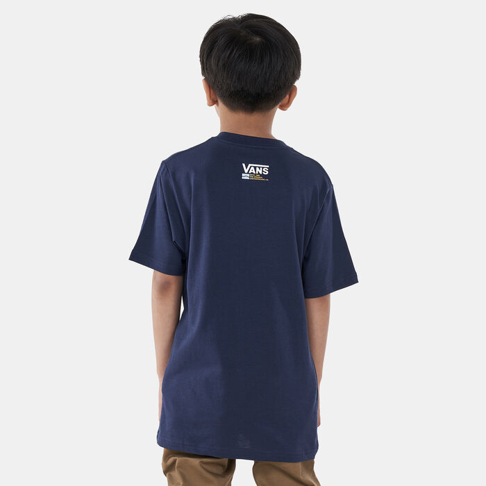 Vans Kids' HI Grade T-Shirt Blue Vans Kids' HI Grade T-Shirt Blue image number 1