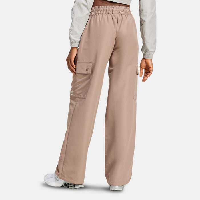 adidas Originals Women's Essentials Cargo Pants Brown adidas Originals Women's Essentials Cargo Pants Brown image number 1