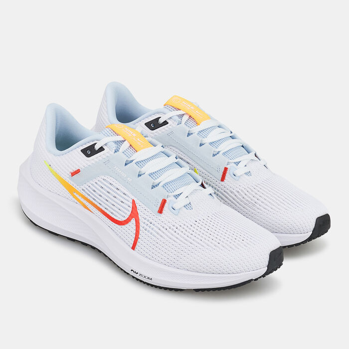 Nike Women's Pegasus 40 Road Running Shoe White image number 2