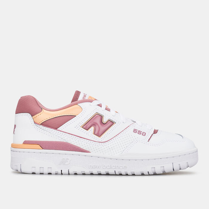 New Balance Women's BB550 Shoes White New Balance Women's BB550 Shoes White image number 0