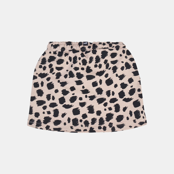 PUMA Kids' Essentials+ ANIMAL Printed Skirt (Older Kids) Grey PUMA Kids' Essentials+ ANIMAL Printed Skirt (Older Kids) Grey image number 1