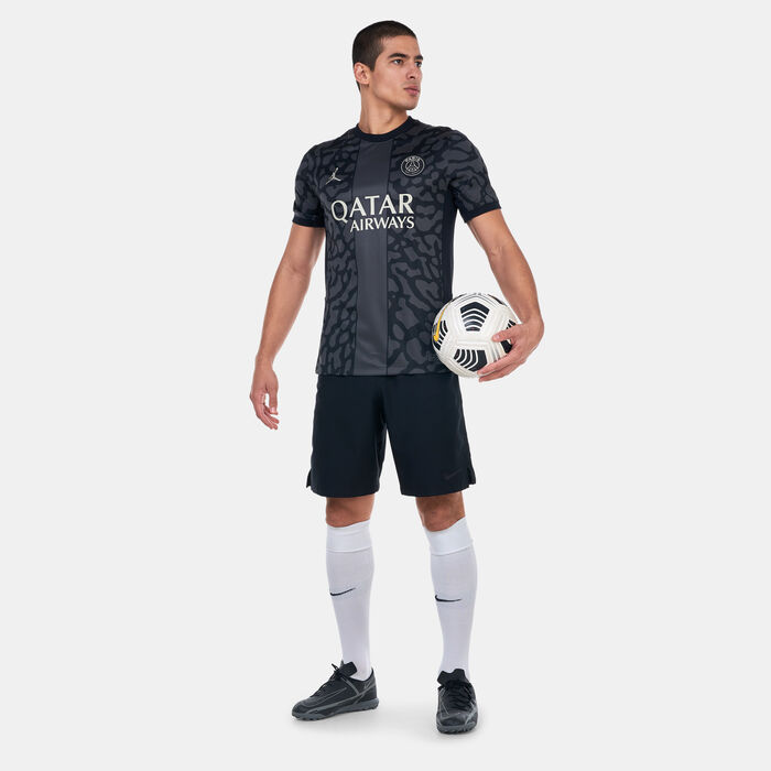 Jordan Men's Dri-FIT Paris Saint-Germain Stadium Third Football Jersey - 2023/24 Black image number 2
