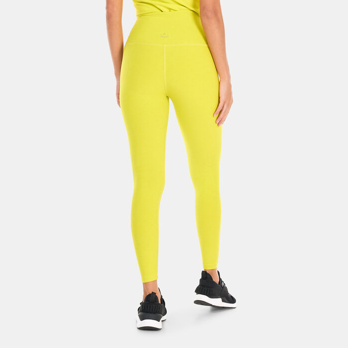 BEYOND YOGA Women's Spacedye Caught In The Midi High Waisted Leggings Green BEYOND YOGA Women's Spacedye Caught In The Midi High Waisted Leggings Green image number 1