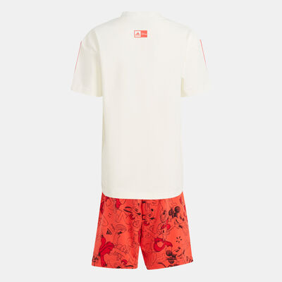 adidas Kids' x Disney Mickey Mouse Set (Younger Kids) White