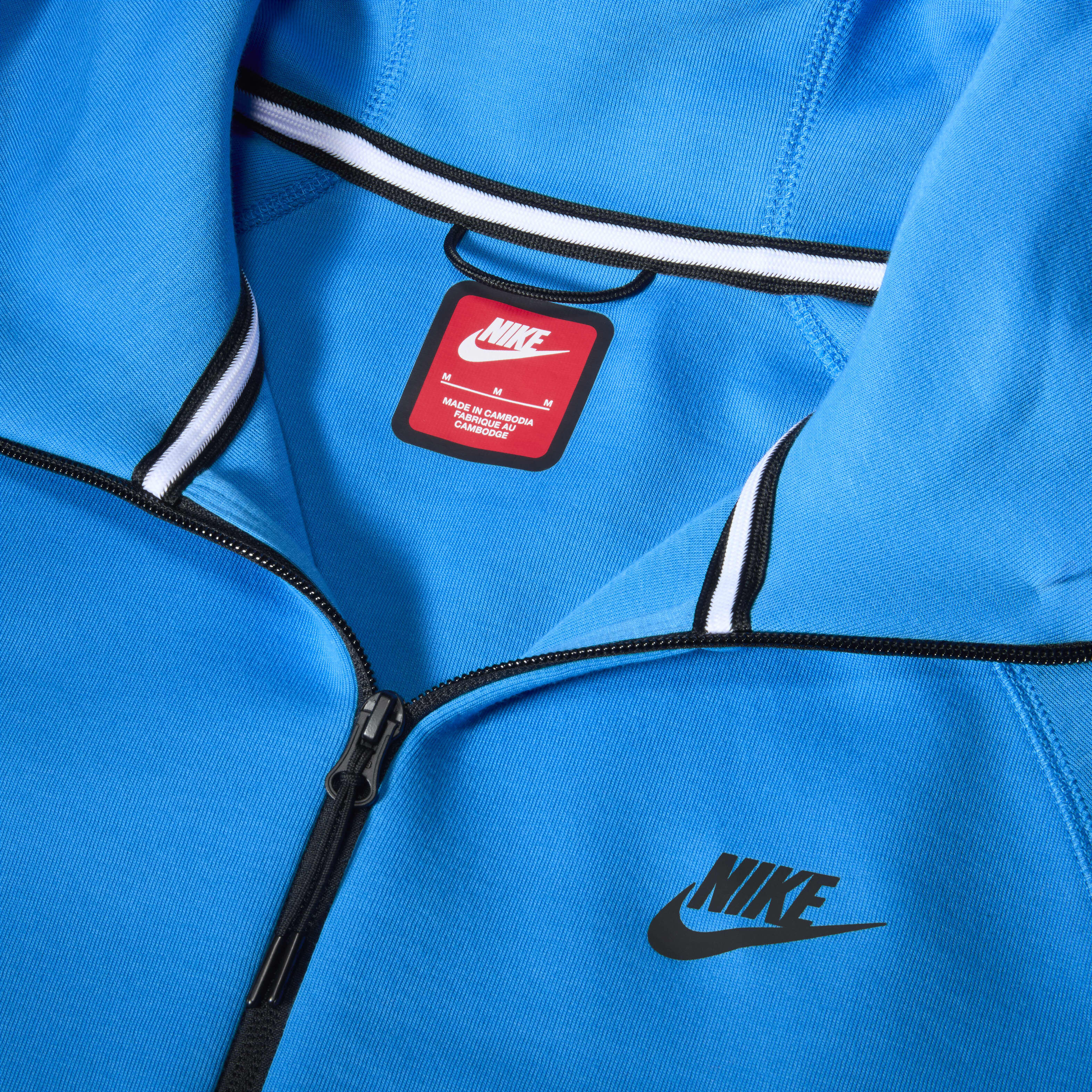 Nike tech fleece windrunner blue discount