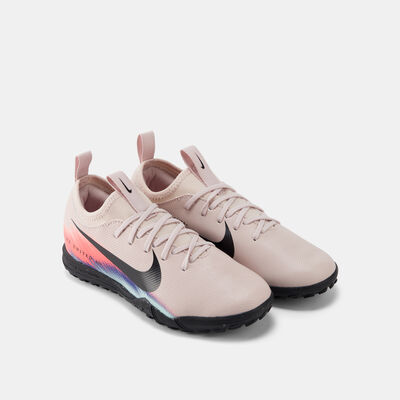 Nike Kids' Mercurial Vapor 16 Academy Turf Ground Football Shoes Pink