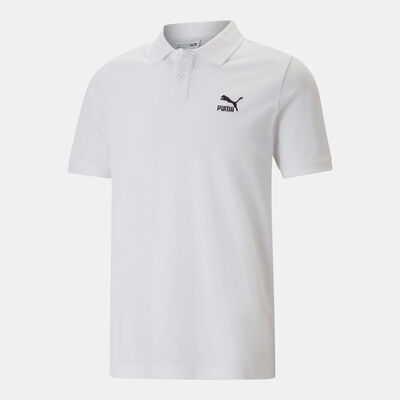 PUMA Men's Classics Polo Shirt White