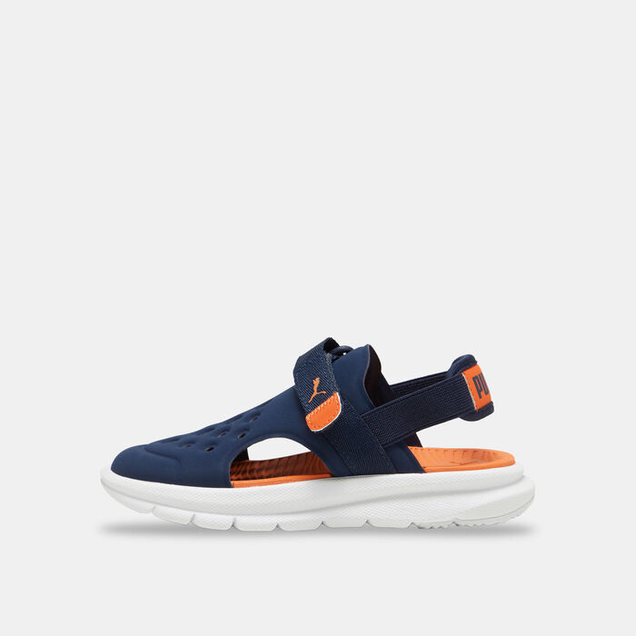 PUMA Kids' Evolve Sandals Blue PUMA Kids' Evolve Sandals Blue image number 0