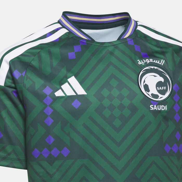 adidas Kids' Saudi Arabia 26 Home Football Jersey Green image number 5