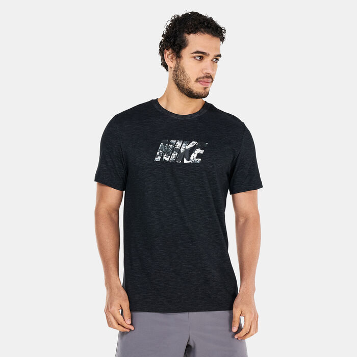 Nike Men’s Dri-FIT Training T-Shirt Black image number 0