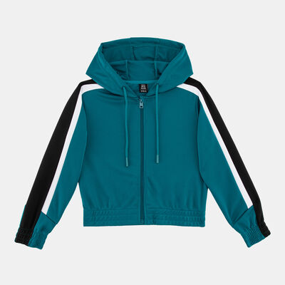 Sun and Sand Sports Kids' Zipper Hoodie Red