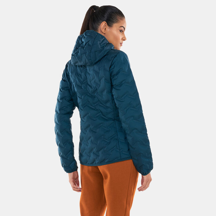 Columbia Women's Delta Ridge™ Down Hooded Jacket Blue Columbia Women's Delta Ridge™ Down Hooded Jacket Blue image number 1