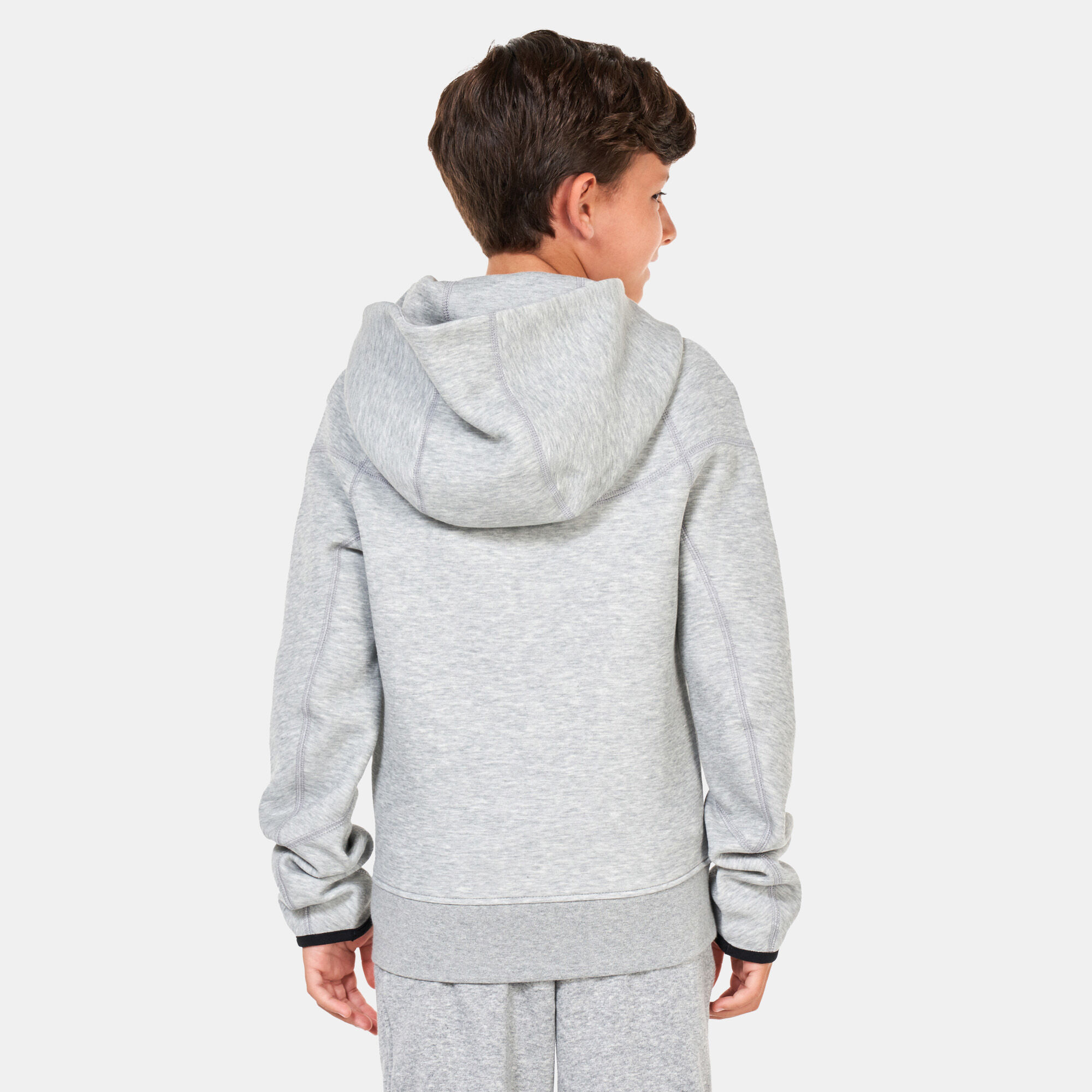 Grey nike shop tech kids