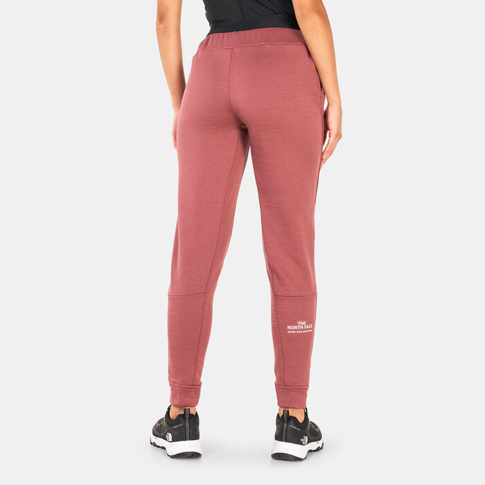 The North Face Women's Training Fleece Joggers Purple The North Face Women's Training Fleece Joggers Purple image number 1