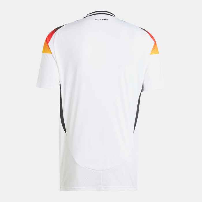 adidas Men's Germany Replica Home Football Jersey - 2024 White image number 5