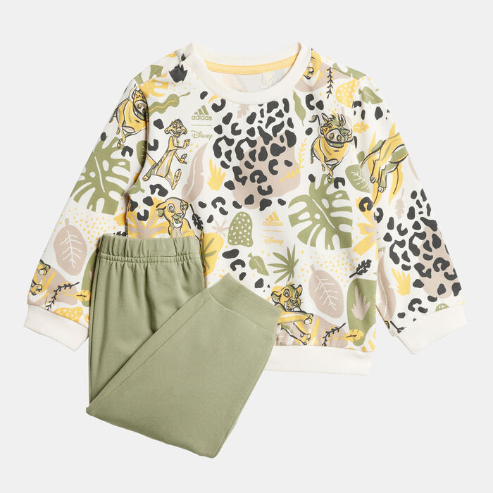 adidas Kids' Disney Lion King Sweatshirt and Joggers Set (Baby and Toddler) Multi-Color adidas Kids' Disney Lion King Sweatshirt and Joggers Set (Baby and Toddler) Multi-Color image number 0
