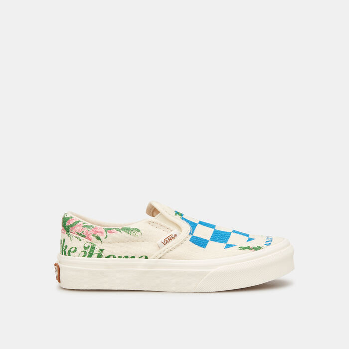 Vans Kids' Classic Slip-On Unisex Shoe Beige Vans Kids' Classic Slip-On Unisex Shoe Beige image number 0