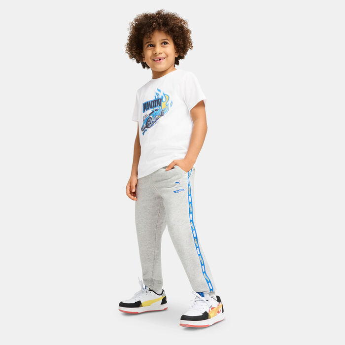 PUMA Kids' HOT WHEELS Graphic T-Shirt White PUMA Kids' HOT WHEELS Graphic T-Shirt White image number 2