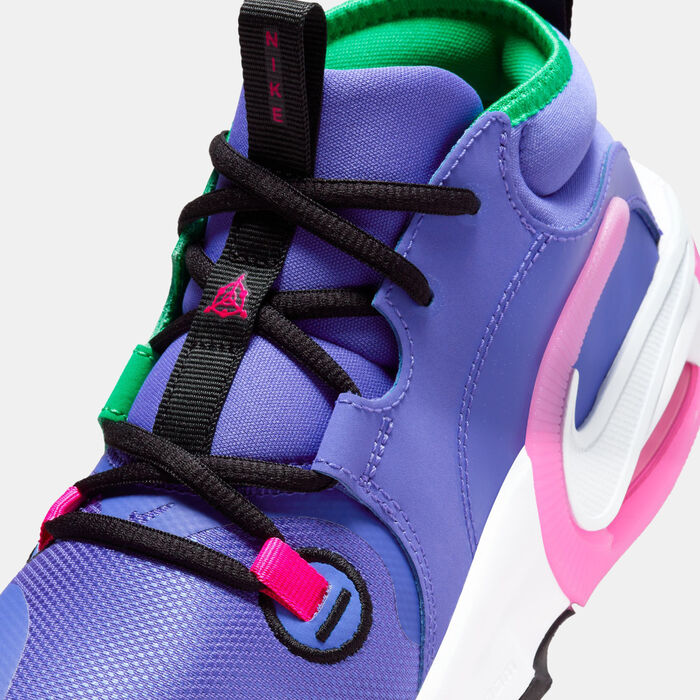 Nike Kids' Air Zoom Crossover 2 Basketball Shoes Purple image number 4